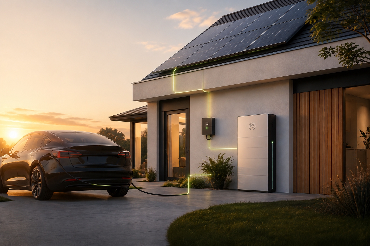 Slim energiebeheer met thuisbatterij en zonnepanelen